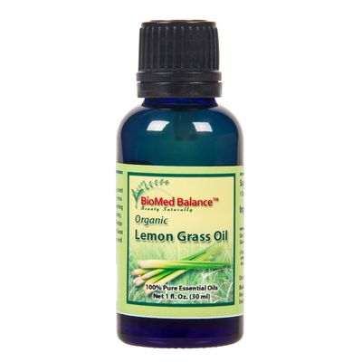 BioMed Balance Lemongrass Essential Oil, Organic