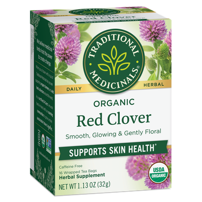 Traditional Medicinals Red Clover, Tea, Organic