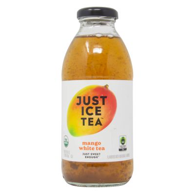 Just Ice Tea Mango White Tea, Organic