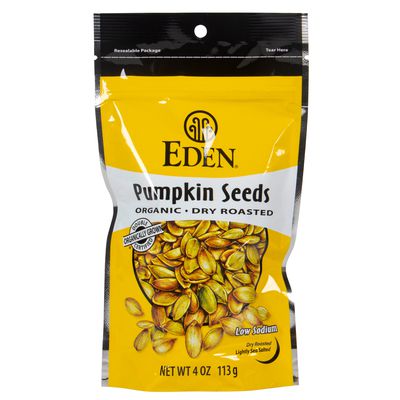 Eden Foods Pumpkin Seeds, Dry Roasted, Organic