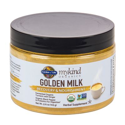 Garden of Life MyKind Golden Milk Powder Recovery and Nourishment, Organic