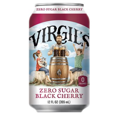 Virgil's Black Cherry Soda, Zero Sugar