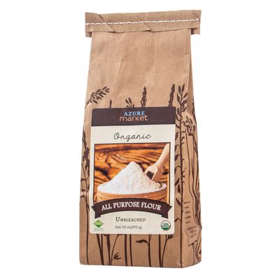 Azure Market Organics All Purpose Flour Unbleached, Organic
