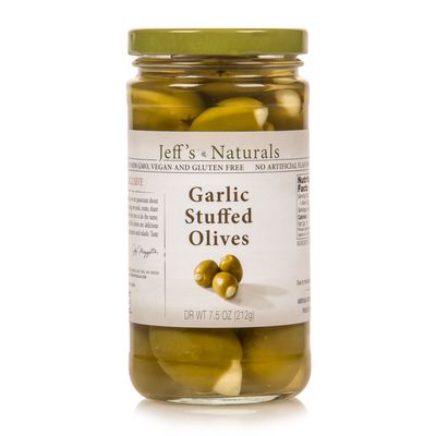 Jeff's Garden Garlic Stuffed Olives