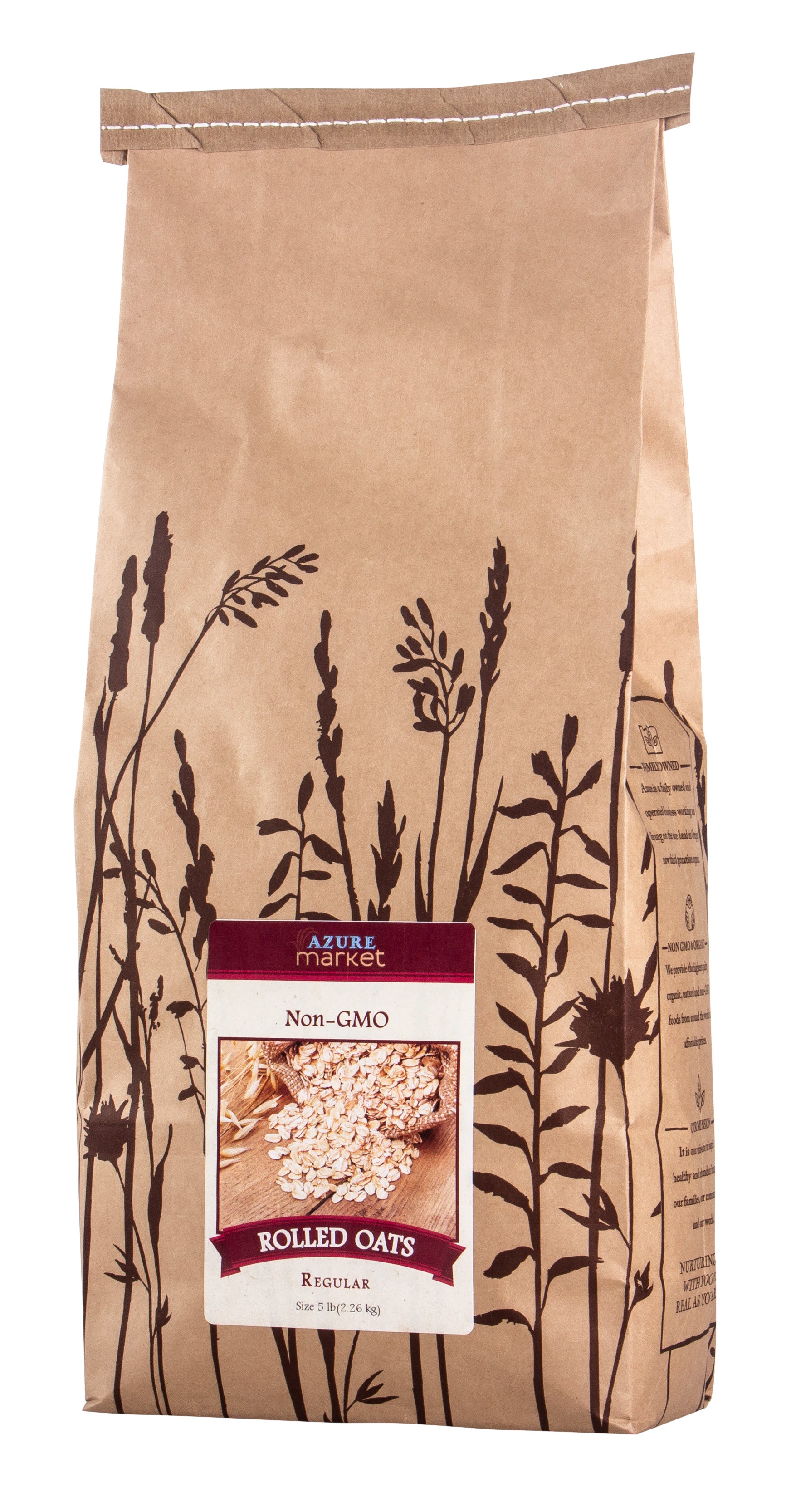 Azure Market Oats, Rolled, Regular Manna Harvest