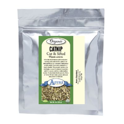 Azure Market Organics Catnip, Cut & Sifted, Organic