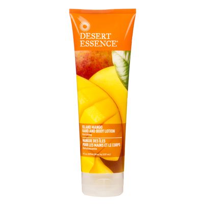 Desert Essence Island Mango Hand & Body Lotion
