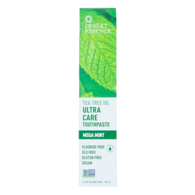 Desert Essence Natural Tea Tree, Ultra Care, Toothpaste, Mega Mint