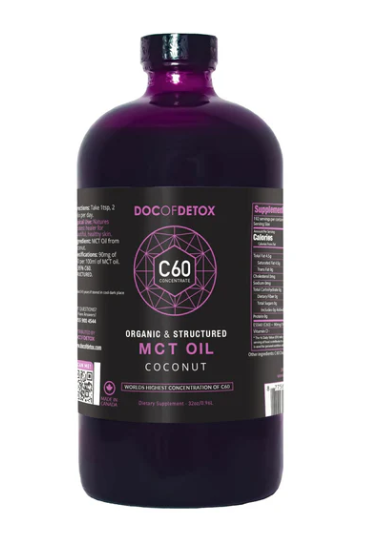 C60 in Organic MCT Coconut Oil