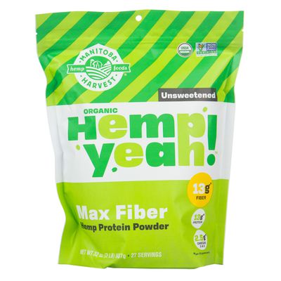 Manitoba Harvest Hemp Protein Powder, Pro Fiber, Organic