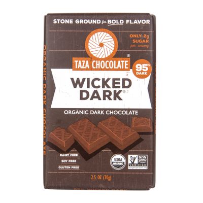 Taza Amaze Bar, Wicked Dark 95%