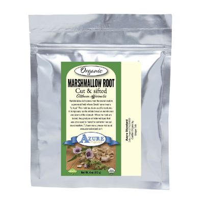Azure Market Organics Marshmallow Root, Cut & Sifted, Organic