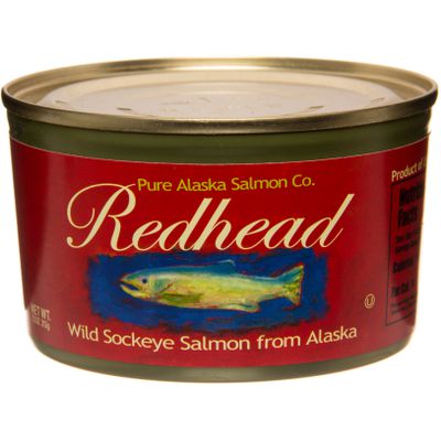 Pure Alaska Red Head, Wild Sockeye Salmon