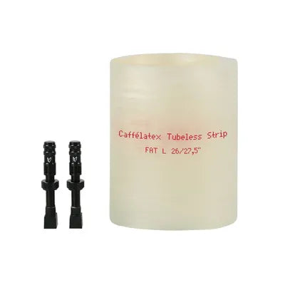 Effetto Mariposa Caffelatex Tubless Strip Fat L-26/27.5” + Black Valve (Rims Internal Width 90-95mm)