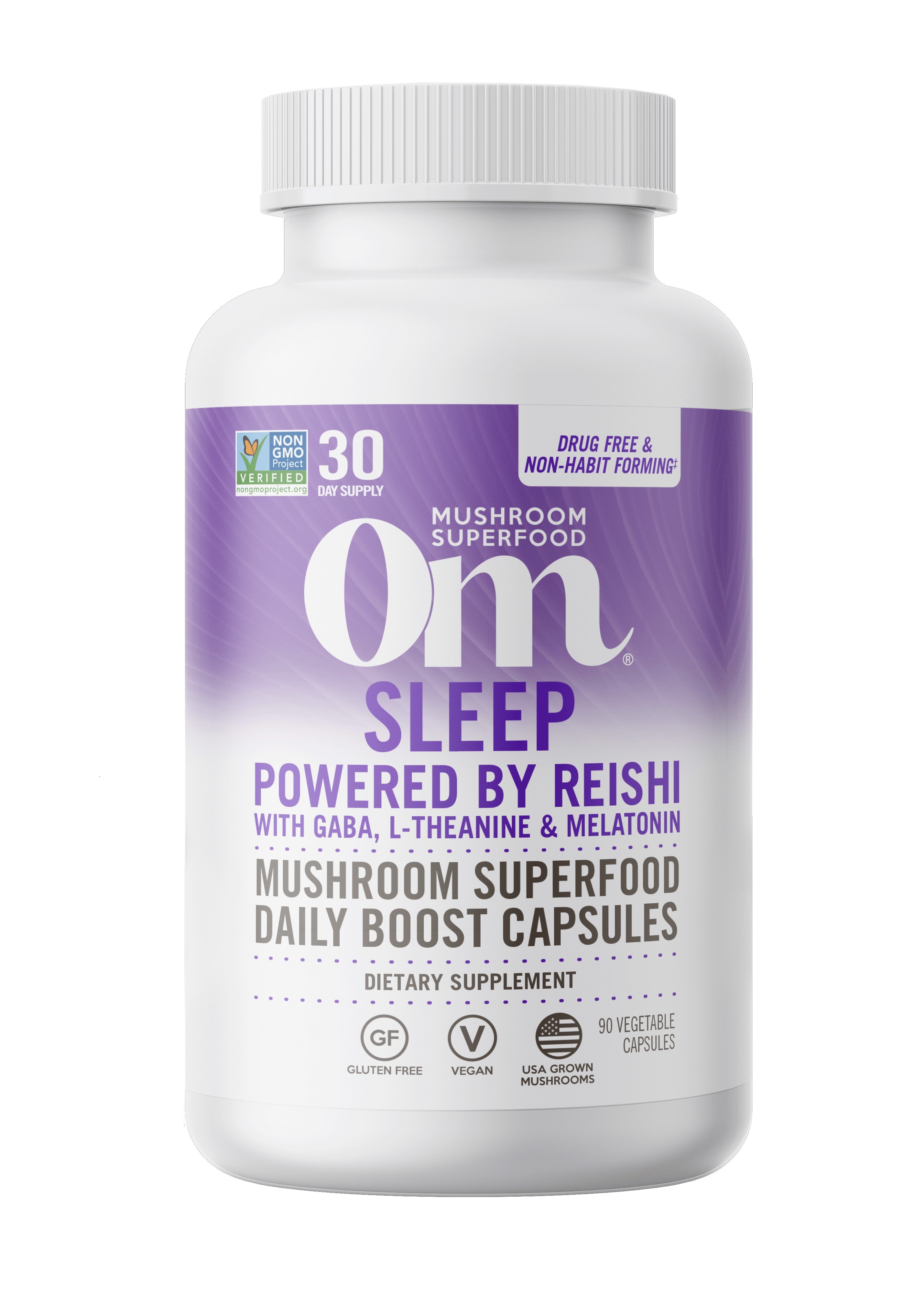OM Mushroom Superfood Sleep, Mushroom Superfood – Manna Harvest