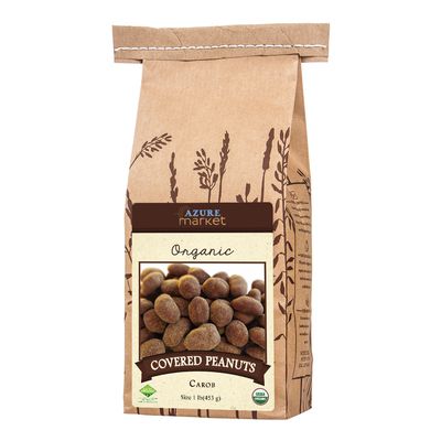Azure Market Organics Carob Covered Peanuts, Organic