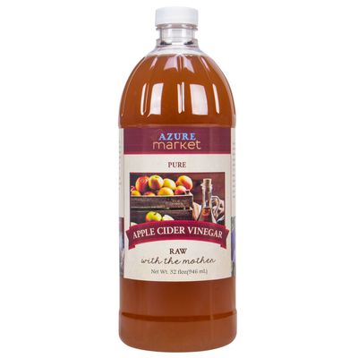 Azure Market Vinegar, Raw Apple Cider