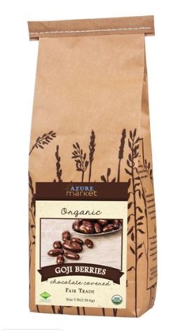 SunRidge Farms Goji Berries, Dark Chocolate Covered, Organic, Fair Trade