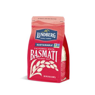 Lundberg Rice, Basmati White, Eco-Farmed, Gluten-Free