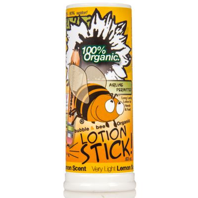 Bubble & Bee Organics Lotion Stick, Sunflower and Lemon , Organic