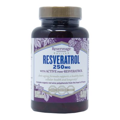 Reserveage Resveratrol with Active Trans-Resveratrol