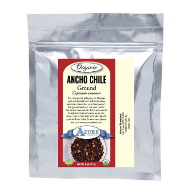 Azure Market Organics Ancho Chili, Ground, Organic