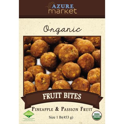 Azure Market Organics Fruit Bites, Pineapple & Passion, Organic