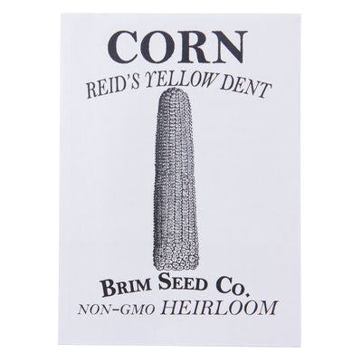 Brim Seed Co. Corn, Reid's Yellow Dent Heirloom Seed