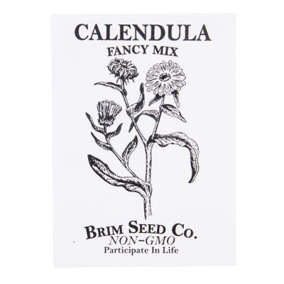 Brim Seed Co. Flower, Calendula Fancy Mix Seed