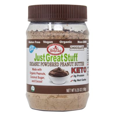 Betty Lou's Powdered Peanut Butter, Chocolate, Organic, GF