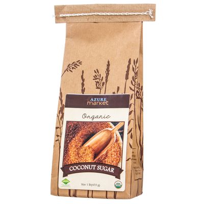 Azure Market Organics Coconut Sugar Crystals, Organic