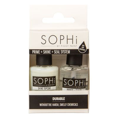 SOPHi Nail Polish, Prime, Shine, Seal System