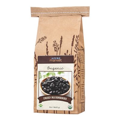 Azure Market Organics Blueberries, Dried, Organic