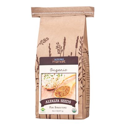 Azure Market Organics Alfalfa Sprouting Seeds, Organic