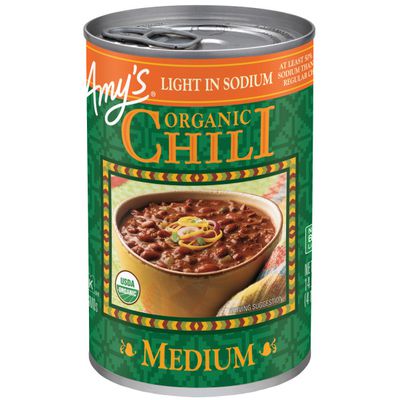 Amy's Medium Chili, Low Sodium, Organic