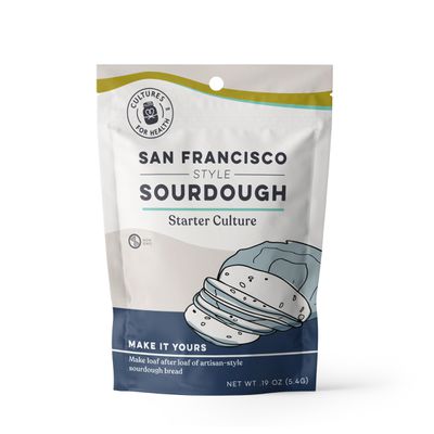 Cultures for Health Real Sourdough Bread, Starter Culture, San Francisco