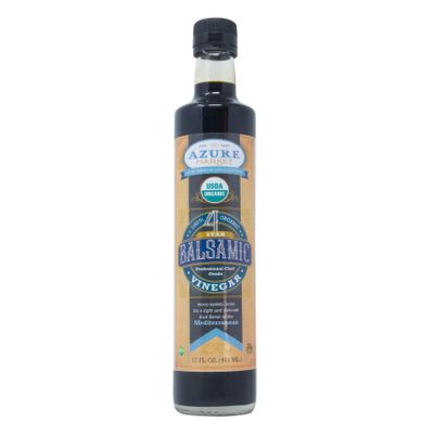 Azure Market Organics Vinegar, Balsamic, 4 Star, Organic