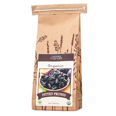 Azure Market Organics Prunes, Pitted, Organic