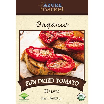 Azure Market Organics Tomato, Sun Dried, Halves, Organic