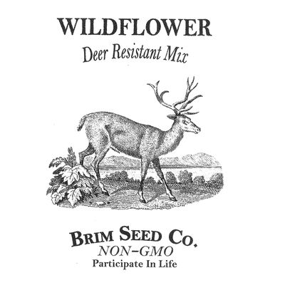 Brim Seed Co. Flower, Wildflower, Deer Resistant Mix