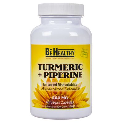 Be Healthy Turmeric  and Piperine