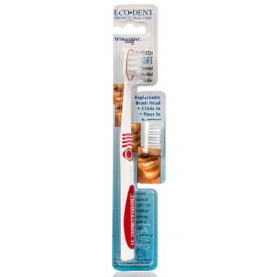 Eco-Dent Replaceable Head Toothbrush SOFT