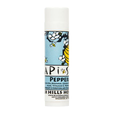 Black Hills Honey Farm Lip Balm, Api Stick, Peppermint