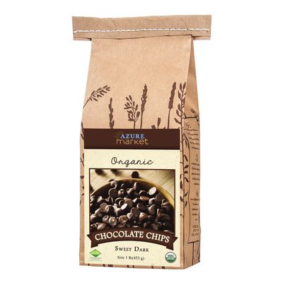 Azure Market Organics Chocolate Chips, Sweet Dark, Organic