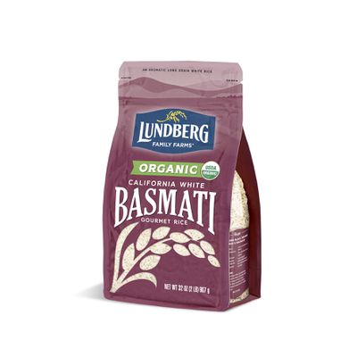 Lundberg Rice, Basmati White, Organic, Gluten-Free