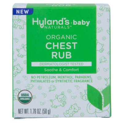 Hyland's Baby Chest Rub, Organic