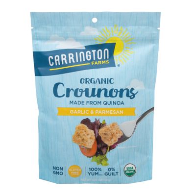 Carrington Farms Crounons, Garlic & Parmesan, Organic