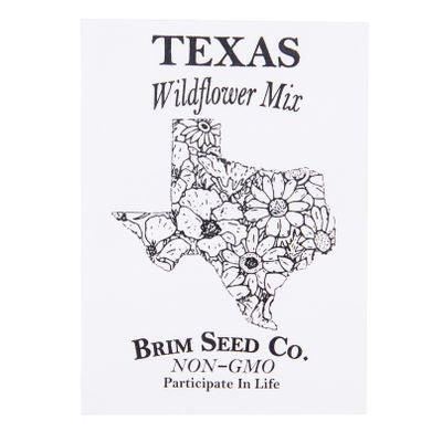 Brim Seed Co. Flower, Wildflower Texas Seed