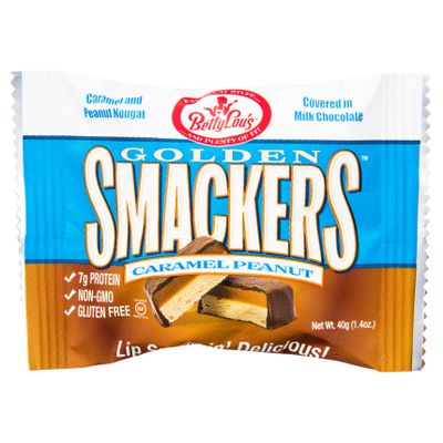 Betty Lou's Chocolate Peanut Caramel Smacker, GF