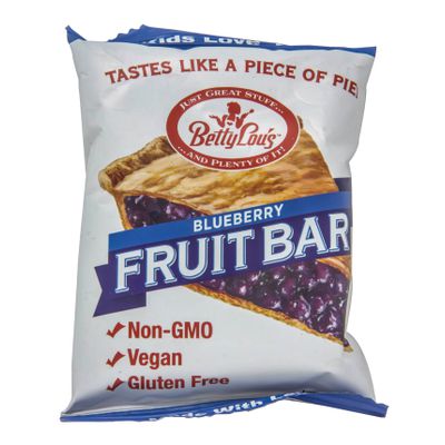 Betty Lou's Fruit Bar, Blueberry, GF